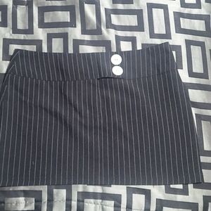 Mini pin stripe skirt